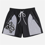 Training Short Men Running Hip Hop Shorts Gym High Quality Fitness Short New Men's Bodybuilding Patchwork Sweatshorts aidase-shop