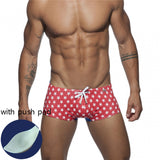 swimsuit New Men's Swimwear Swim Beach Board Shorts Sexy Summer String Beachwear Running Sports Sea Surf Pants Quick Dry Mens Trunks aidase-shop