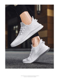 Aidase Mesh Men Shoes Breathable White Mens Sneakers Trendy Lace-Up Lightweight Black Walking Big Size Man Tenis Shoe Zapatillas Hombre aidase-shop