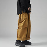 Spring Wear Men's Women's Ins Trendy Pants Unisex Relaxed Wide Leg Pants Korean Chic Y2k Casual Cargo Pant Trousers Streetwear aidase-shop