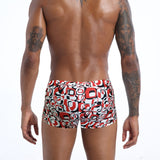 swimsuit New Men's Swimwear Swim Beach Board Shorts Sexy Summer String Beachwear Running Sports Sea Surf Pants Quick Dry Mens Trunks aidase-shop