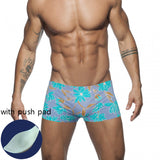 swimsuit New Men's Swimwear Swim Beach Board Shorts Sexy Summer String Beachwear Running Sports Sea Surf Pants Quick Dry Mens Trunks aidase-shop