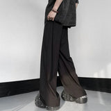 Summer New Japanese Style Baggy Slim Pants Mens Tall Light Thin  Ice Silk Casual Pant Male Harajuku Trend Trousers aidase-shop