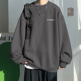 Harajuku Men Casual Sweatshirts Oversized Autumn Winter Male O Neck Hoodies Korean Fashion Unisex Sport Pullovers aidase-shop