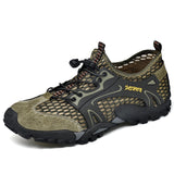 Aidase Rock Climbing Shoes Men High Quality Fitness Air Mesh Men's Shoe Outdoor Sports Sneakers Running Hiking Wading Leather Shoes aidase-shop