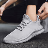 Aidase Mesh Men Shoes Breathable White Mens Sneakers Trendy Lace-Up Lightweight Black Walking Big Size Man Tenis Shoe Zapatillas Hombre aidase-shop