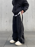 Baggy Pants for Men Parachute Vintage Oversize Joggers Harajuku Streetwear Sweatpants Black Wide Leg Trousers Male aidase-shop