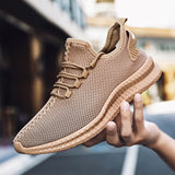 Aidase Mesh Men Shoes Breathable White Mens Sneakers Trendy Lace-Up Lightweight Black Walking Big Size Man Tenis Shoe Zapatillas Hombre aidase-shop