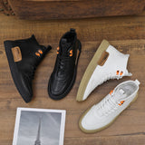 Winter New Tide Men's boots Shoes Korean High-top Board Shoes Men's Sports Tide Shoes Trend Martn warm Boots Men aidase-shop