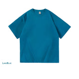 Summer Man T-shirts Short Sleeve Solid Color Casual Oversized T Shirt Men Harajuku Hip Hop Cotton Men's Clothing Tops Tee aidase-shop