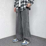 Men's Jeans Pants Casual Vintage Baggy Clothing Straight Leg Trousers Korean Fashion Man Streetwear Pop Harajuku Oversize Pants aidase-shop