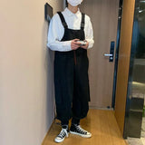 Aidase  2022 Japanese Retro Suspenders Loose Work Cargo Casual Pants Streetwear Loose Overalls Fashion Trousers Romper Jumpsuit S-2XL aidase-shop
