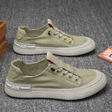 Summer Men Sneakers Light Ice Silk Cloth Casual Shoes Men Breathable Walking Flat Shoes Man Loafers Zapatillas Hombre aidase-shop