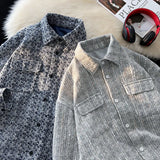 Spring New Vintage Men Stripe Jackets Korean Streetwear Casual Man Coats Fashion Unisex Hip Hop Loose Jacket aidase-shop
