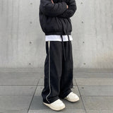 Baggy Pants for Men Parachute Vintage Oversize Joggers Harajuku Streetwear Sweatpants Black Wide Leg Trousers Male aidase-shop