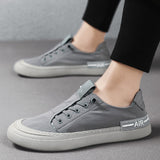 Summer Men Sneakers Light Ice Silk Cloth Casual Shoes Men Breathable Walking Flat Shoes Man Loafers Zapatillas Hombre aidase-shop