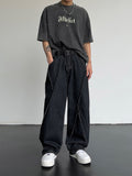 Hip Hop Distressed Jeans Pants Men Ripped Patchwork Denim Trousers Male Oversize Loose Casual Japanese Streetwear 5XL aidase-shop