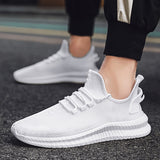Aidase Mesh Men Shoes Breathable White Mens Sneakers Trendy Lace-Up Lightweight Black Walking Big Size Man Tenis Shoe Zapatillas Hombre aidase-shop