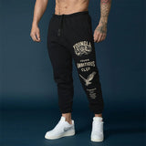 Autumn Mens Sweatpants Sports Leisure Fitness Training Leggings Trousers Men Trends Fashion Pattern Print Slim Pants Streetwear aidase-shop