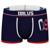 ORLVS Men Underwear Cotton Soft Men Boxer Sexy Panties Homme Boxers Panties Comfortable Male Underpants Cueca Man  Boxer Shorts aidase-shop