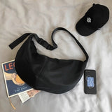 Aidase Men's and women's shoulder bag leisure student bag high quality Oxford women's crossbody bag waterproof outdoor fitness bag aidase-shop