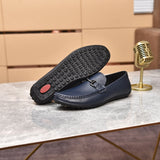 Genuine Leather Mens Shoes Casual Luxury Brand Men Loafers Moccasins Breathable Mens Slip on Male Driving Shoes Plus Size 37-47 aidase-shop