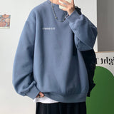 Harajuku Men Casual Sweatshirts Oversized Autumn Winter Male O Neck Hoodies Korean Fashion Unisex Sport Pullovers aidase-shop