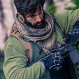 Scarf Military Men Winter Military Windproof Scarves Thickened Square Women Scarves aidase-shop