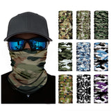 Outdoor Sport Camouflage Seamless Cycling Bandana Buffs Neck Gaiter Headband Fishing Hiking Balaclava Scarf Headwear Face Mask aidase-shop