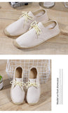 Aidase New Fashion Loafers Men Flats Brand Canvas Shoes Flat Male Lazy Shoes Mens Casual Shoes Black Beige Blue Big Size 45 A4829 aidase-shop