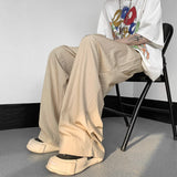 Summer New Japanese Style Baggy Slim Pants Mens Tall Light Thin  Ice Silk Casual Pant Male Harajuku Trend Trousers aidase-shop
