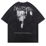 Aidase  2022 Hip Hop Gothic T Shirts Streetwear Vintage Graphic Print Punk Tshirts Harajuku Fashion Retro Loose Cotton Short Sleeve Tees aidase-shop