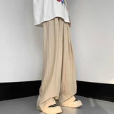 Summer New Japanese Style Baggy Slim Pants Mens Tall Light Thin  Ice Silk Casual Pant Male Harajuku Trend Trousers aidase-shop