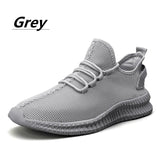 Aidase Mesh Men Shoes Breathable White Mens Sneakers Trendy Lace-Up Lightweight Black Walking Big Size Man Tenis Shoe Zapatillas Hombre aidase-shop