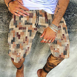 Men's Shorts Summer Shorts Bermuda shorts Beach Shorts Boho Pants Drawstring Print Graphic Prints Comfort Lightweight Knee Length Holiday Beach Stylish Casual 1 2 Inelastic mysite