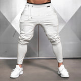 Solid Gym Sweatpants Joggers Pants Men Casual Trousers Male Fitness Sport Workout Cotton Track Pants Spring Autumn Sportswear aidase-shop