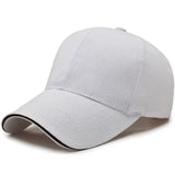 Men's Cotton Classic Baseball Cap Adjustable Buckle Closure Dad Hat Sports Golf Cap aidase-shop