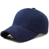 Men's Cotton Classic Baseball Cap Adjustable Buckle Closure Dad Hat Sports Golf Cap aidase-shop