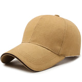 Men's Cotton Classic Baseball Cap Adjustable Buckle Closure Dad Hat Sports Golf Cap aidase-shop