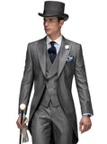 Aidase One Button Light Blue Plaid Wedding Groom Tuxedos Peak Lapel Groomsmen Mens Dinner Prom Suits (Jacket+Pants+Vest+Tie) NO:1476 aidase-shop