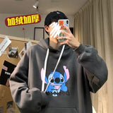 Men Hoodies Streetwear Winter Coat Fashion Loose Causal Hoodie Sweatshirt Hip Hop Casual Sweatshirts aidase-shop