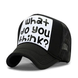 Wholesale Adult Summer Sun Hats Men Cool Hiphop Punk Rock Truck Cap Women Fashion Mesh Baseball Caps aidase-shop