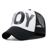 Wholesale Adult Summer Sun Hats Men Cool Hiphop Punk Rock Truck Cap Women Fashion Mesh Baseball Caps aidase-shop