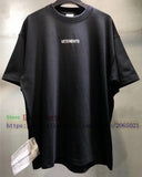 Aidase 2022 Summer Outfits Sticker Vetements Women Men T-Shirts 1:1 High quality Oversize 280g Combed Cotton Vetements Tees Vetements T shirt aidase-shop
