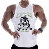 2021 new gyms clothing cotton bodybuilding tank top bodybuilder mens ropa hombre tops singlet erkek sleeveless singlet men aidase-shop