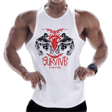 2021 new gyms clothing cotton bodybuilding tank top bodybuilder mens ropa hombre tops singlet erkek sleeveless singlet men aidase-shop
