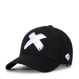 Baseball Cap Men Dad Hat Women Casual Embroidery X Caps Bend Visor Adjustable Cotton Male Bone Black Hat Bone Garros aidase-shop