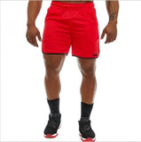 New Men Fitness Bodybuilding Shorts Man Summer  Workout Male Breathable Mesh Quick Dry Sportswear Jogger Beach Short Pants aidase-shop