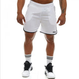 New Men Fitness Bodybuilding Shorts Man Summer  Workout Male Breathable Mesh Quick Dry Sportswear Jogger Beach Short Pants aidase-shop