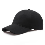 Black Cap Solid Color Baseball Cap Snapback Caps Casquette Hats Fitted Casual Gorras Hip Hop Dad Hats For Men Women Unisex aidase-shop